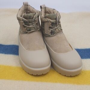 UGG Mens Classic Mini LaceUp Weather Smokescreen Boot 8US/41EU Mustard Seed Camo